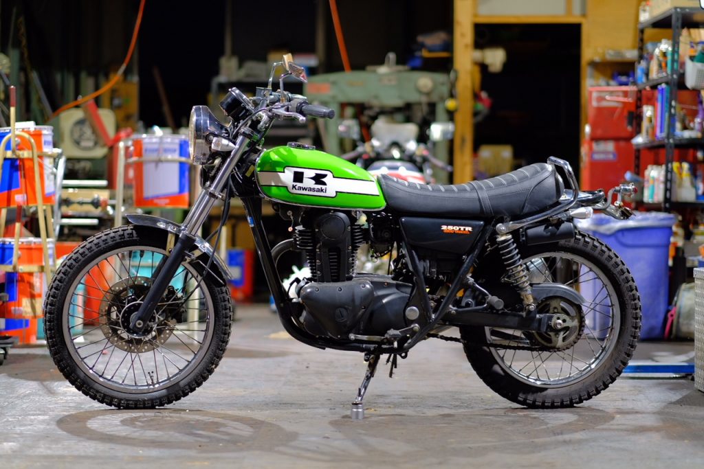 KAWASAKI 250TR カスタム　キャブ車 Kawasaki 250TR キャブ車 カスタム 埼玉 カワサキ250TRカスタム